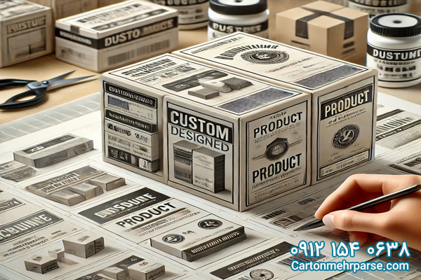 سفارش کارتن برای محصول