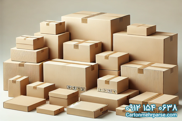 خرید کارتن بدون چاپ و ارزان