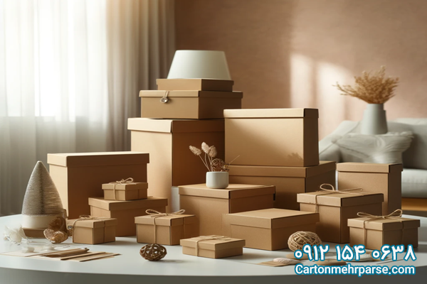 خرید جعبه آماده در سایزهای متنوع