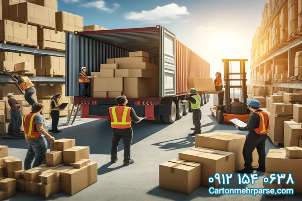 فروش عمده کارتن بسته بندی