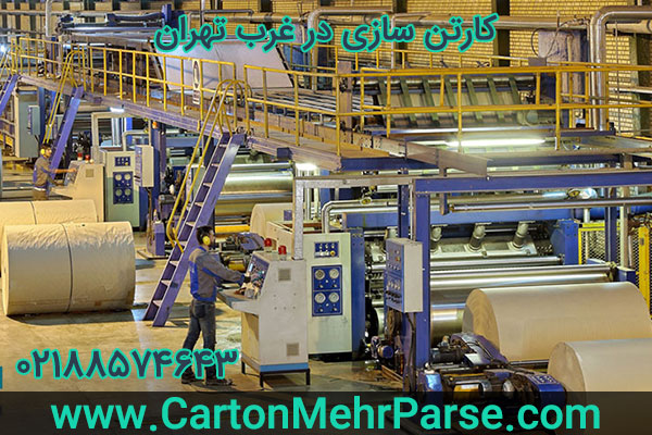 کارتن سازی در غرب تهران