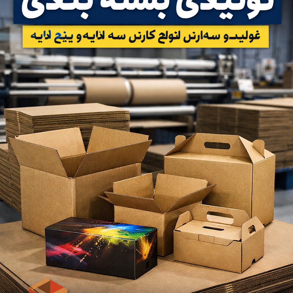 تولیدی کارتن بسته بندی